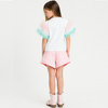 TWINSET Girls woven shorts in pastel pink