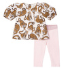 KENZO Kids Girls Tiger print top and leggings