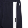 BOSS Kids Boys 2-piece navy pajamas