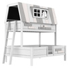 LIFETIME Kidsrooms Kid's Bunk bed My H90/120x200 cm My Hangout, white