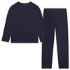 BOSS Kids Boys 2-piece navy pajamas