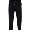 BOSS Kids Boys black tracksuit pants