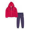 TRUSSARDI Boys red and navy tracksuit