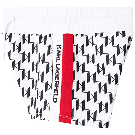 KARL LAGERFELD KIDS MINI MI Girls monogram shorts