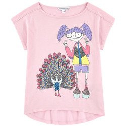 THE MARC JACOBS T-shirt dziewczęcy z krótkim rękawem z nadrukiem