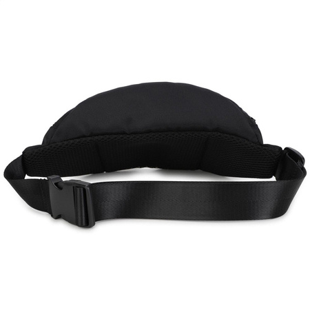 BOSS Kids Saszetka chłopięca nerka czarna z logo 28 cm