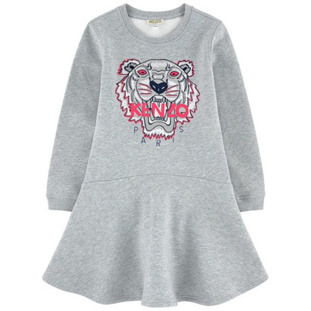 KENZO Kids Sukienka z długim rękawem Tiger
