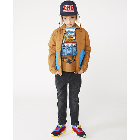 THE MARC JACOBS Czapka dziecięca ocieplana z daszkiem i nausznikami