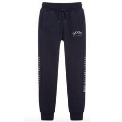 BOSS Kids Fleece tracksuit pants