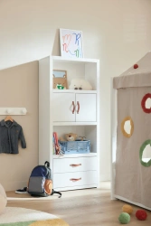 LIFETIME Kidsrooms Реґал з трьома полицями, білий