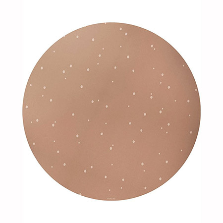 EEVEVE Mata podłogowa Splat mat Dots - Cinnamon