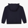 THE MARC JACOBS Boys hooded velour zip-up top