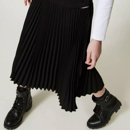 TWINSET Girls long pleated skirt