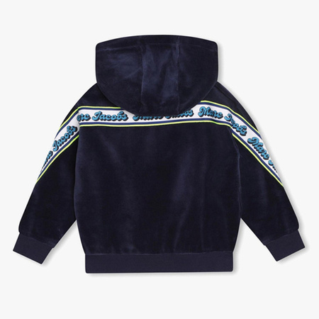 THE MARC JACOBS Bluza chłopięca z kapturem granatowa