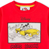 THE MARC JACOBS Kids short sleeve t-shirt with Mickey Mouse, red