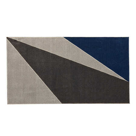 LIFETIME Kidsrooms Children's blue tufted rug Wild