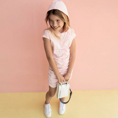 TWINSET MINI MI Torebka dziewczęca na ramię biała
