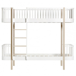 OLIVER FURNITURE Wood Original bunk bed, white/oak