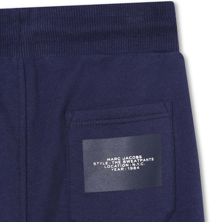 THE MARC JACOBS Teen boys navy blue cotton joggers