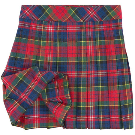 JUNIOR GAULTIER Spódnica dziewczęca w kratę