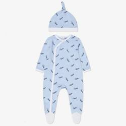 BOSS Kids Baby Boys Organic Cotton Babygrow