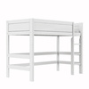 LIFETIME Kidsrooms Łóżko piętrowe z drabinką 152 cm, białe
