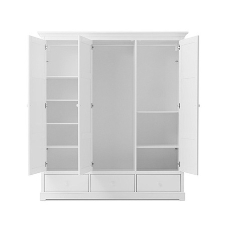 OLIVER FURNITURE Дитяча шафа з трьома дверима, біла