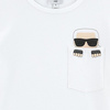 KARL LAGERFELD Kids T-shirt z krótkim rękawem
