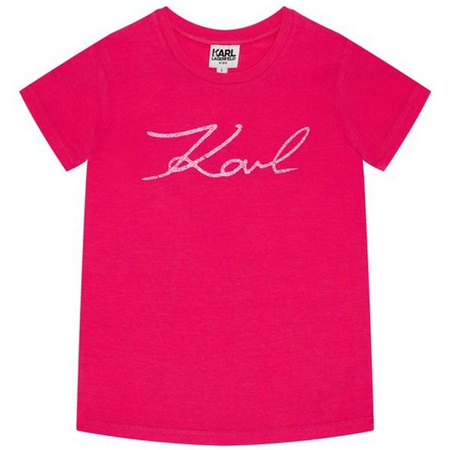KARL LAGERFELD KIDS Girls long sleeves tee-shirt