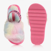 BILLIEBLUSH Fur slides for girls