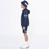 BOSS KIDS Boys Blue Cotton Babygrow