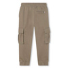 BOSS Kids Boys khaki tracksuit pants with pockets