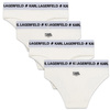 karl lagerfeld Kids Pac k of 2 panties white