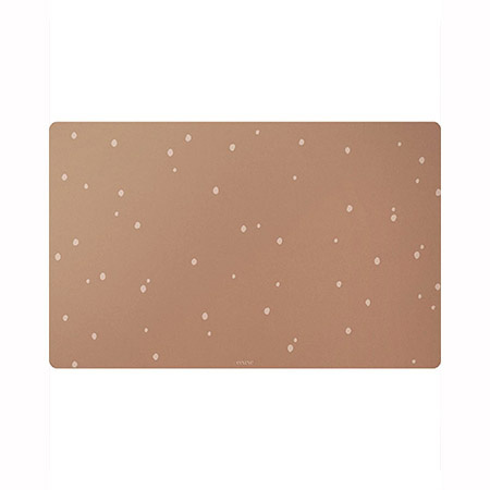 EEVEVE Deskmat Dots - Cinnamon, 70x44 cm