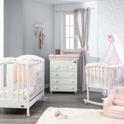 PICCI Lillipop Kołyska dziecięca z pościelą i baldachimem