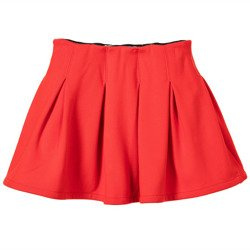 LILI GAUFRETTE Spódnica dla dziewczynki czerwona