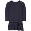 LITTLE MARC JACOBS Girls navy bag dress