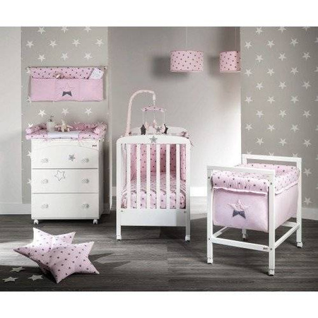 PICCI STELLA Kołyska dziecięca różowa