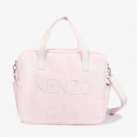 KENZO Kids Baby girls changing bad in pale pink
