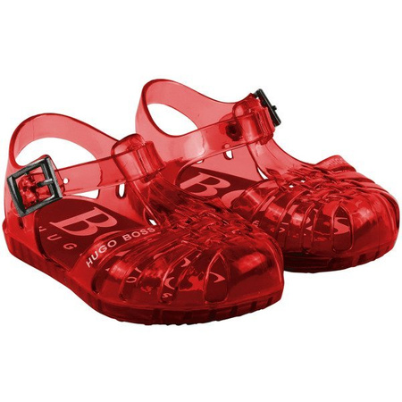 BOSS Kids Kids jelly sandals in red