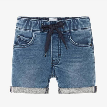 BOSS Kids Baby boys blue jeans shorts