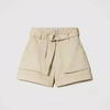 TWINSET Girls woven shorts with maxi pockets