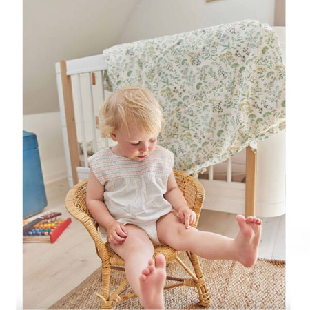 OLIVER FURNITURE BABY BEDDING 70X100 CM, SUMMER FLOWERS