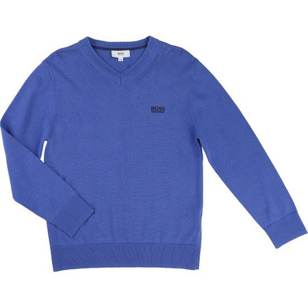 BOSS Kids Sweter chłopięcy 