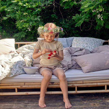 DEAR APRIL Komplet pościeli junior, paski 100x135 cm