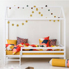 Hoppekids ECO Dream House bed 90x200 cm with stairs, white