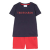 TRUSSARDI Komplet dziecięcy t-shirt z krótkim rękawem i spodenki