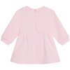 KARL LAGERFELD Kids Baby Girls Pink Choupette Logo Dress