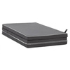 LIFETIME Kidsrooms Складаний ігровий матрац 90x150 см, графітовий