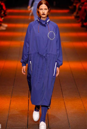 DKNY Two material dress